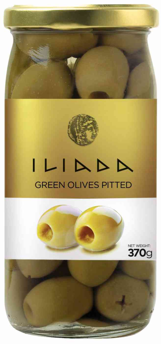 Оливки Iliada зеленые без косточки