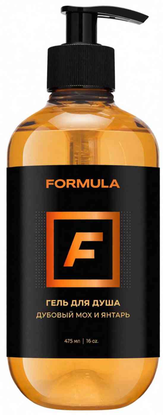 Гель для душа F Formula дубовый мох-янтарь