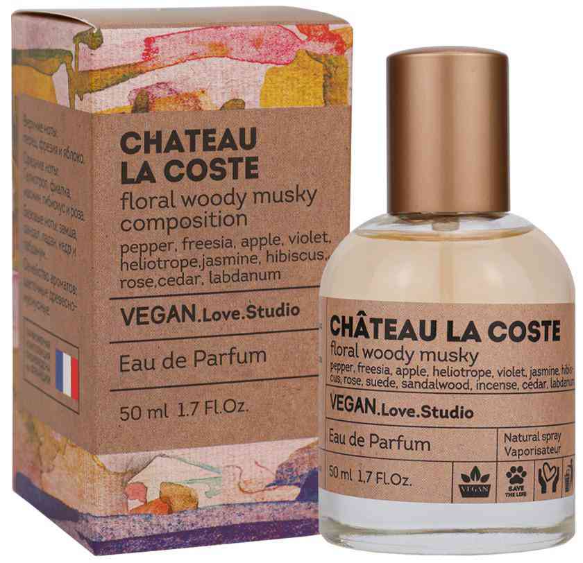 Парфюмерная вода для женщин Vegan.Love.Studio Shateau La Coste