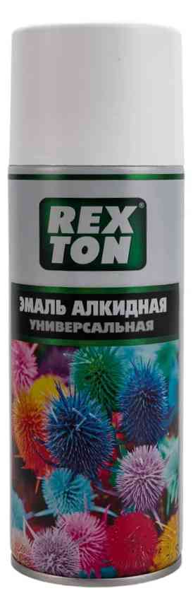 Эмаль алкидная универсальная белая матовая REXTON