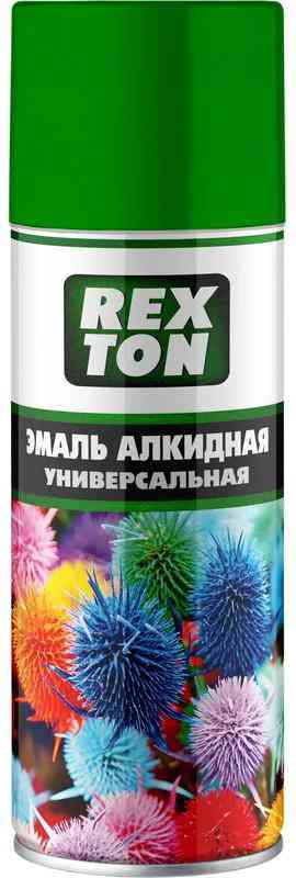 Эмаль алкидная универсальная зеленая REXTON