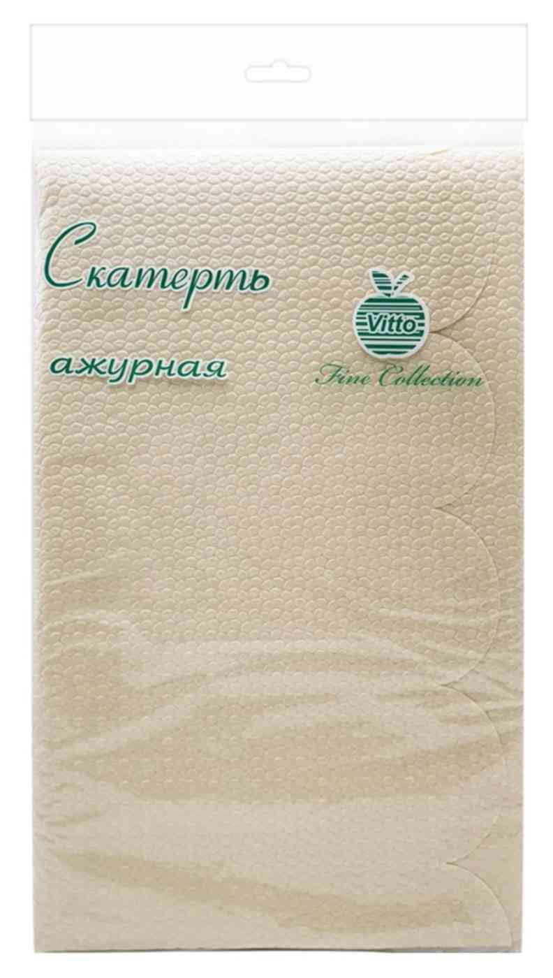 Скатерть ажурная Vitto с полимерным покрытием