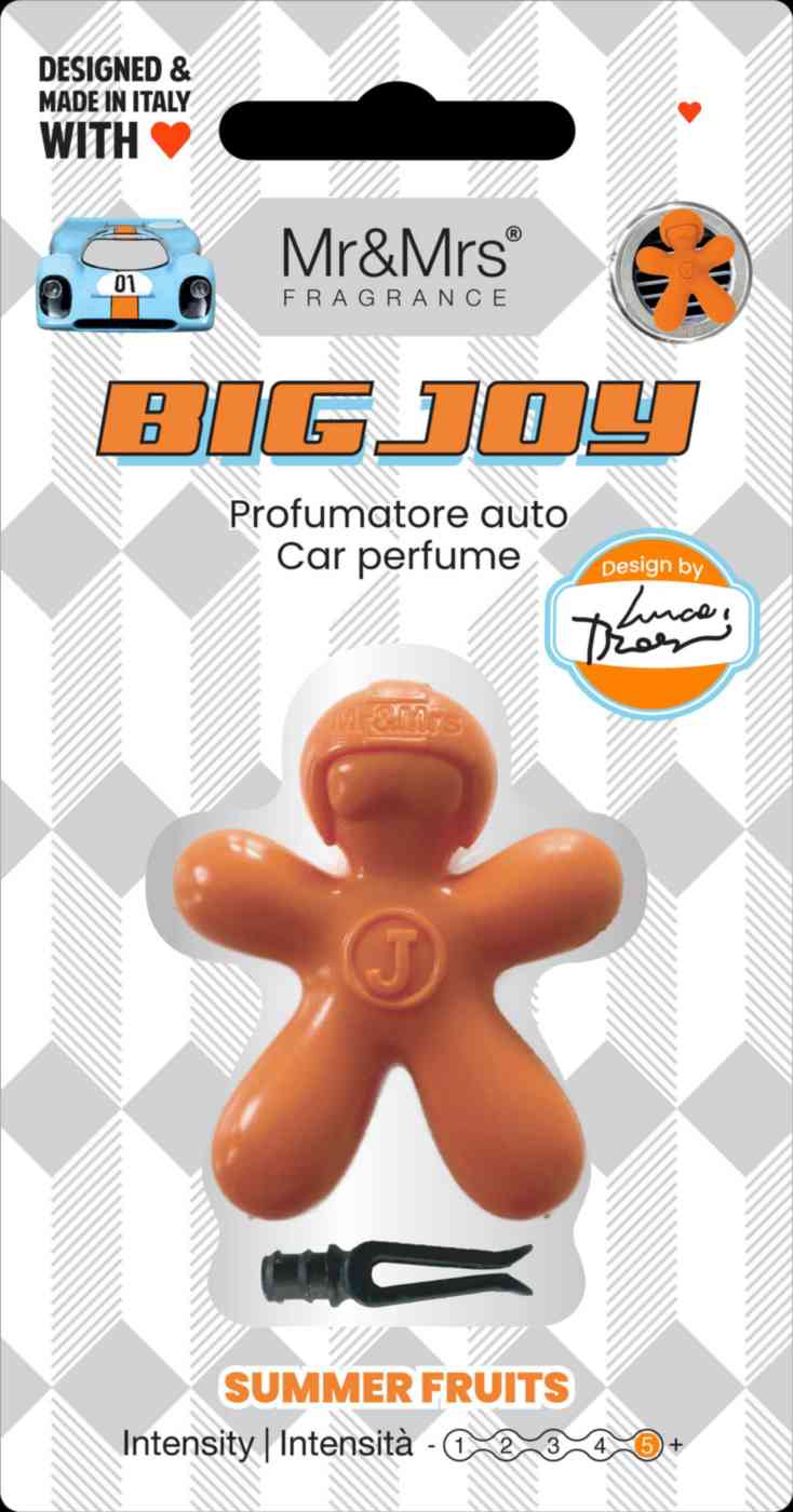 Ароматизатор для автомобиля Mr&Mrs Big Joy Orange summer fruits