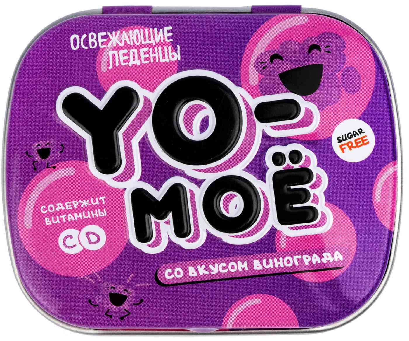 Леденцы освежающие Yo-Моё виноград