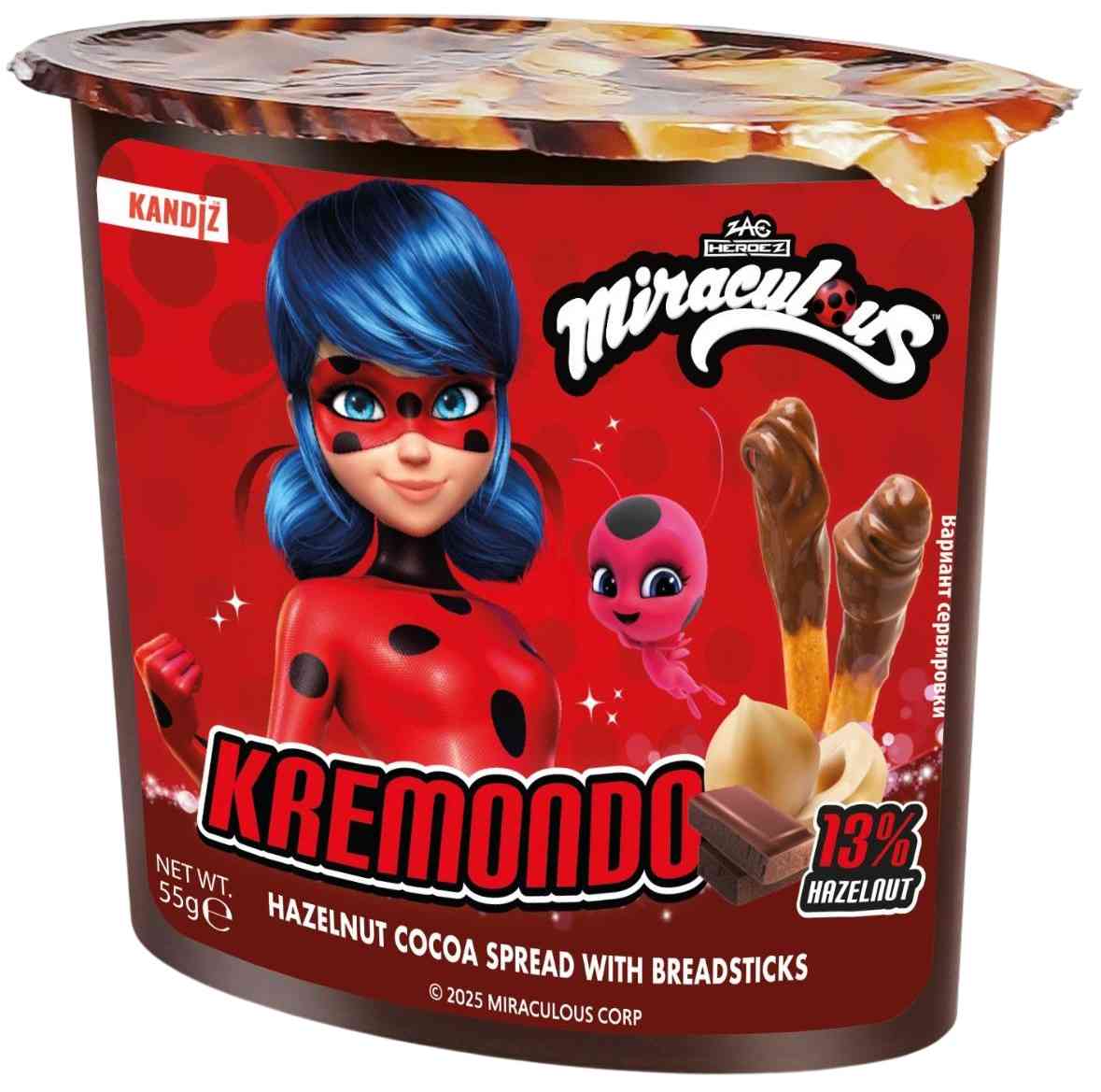 Паста Kremondo фундук с какао и палочками