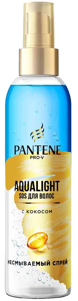 Спрей для волос несмываемый Pantene Pro-V Aqua light Мгновенное питание
