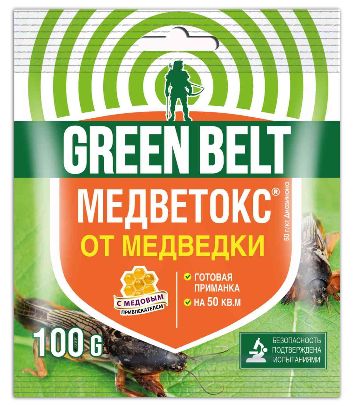 Инсектицид Грин Бэлт Медветокс с медовым привлекателем