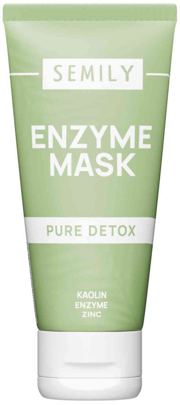 Маска для лица глиняная энзимная Semily Pure Detox очищающая для проблемной кожи