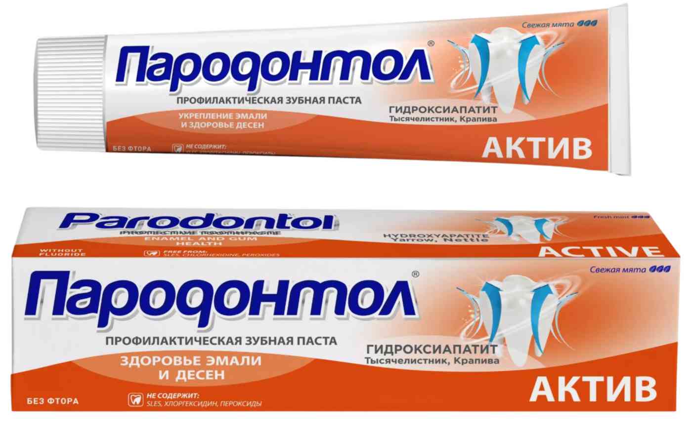 Зубная паста Пародонтол актив