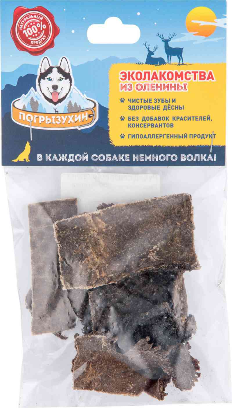 Лакомство для собак Погрызухин Рубец северного оленя