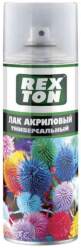 Лак акриловый универсальный глянцевый REXTON