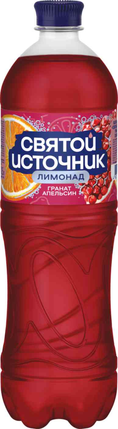 Лимонад Святой Источник гранат-апельсин газированный