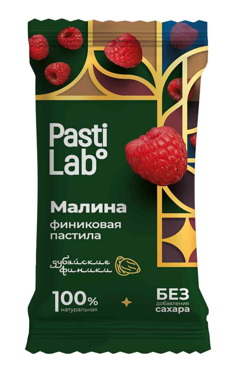 Пастила финиковая PastiLab малиновая