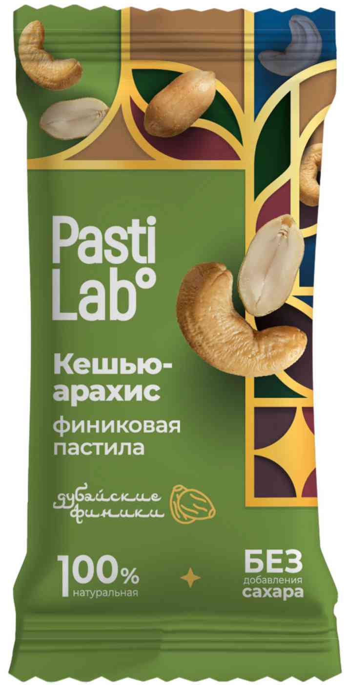 Пастила финиковая PastiLab кешью-арахис