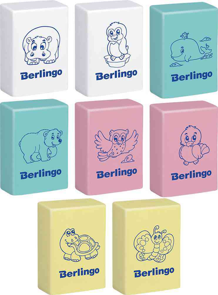 Ластик Berlingo Animals в ассортименте