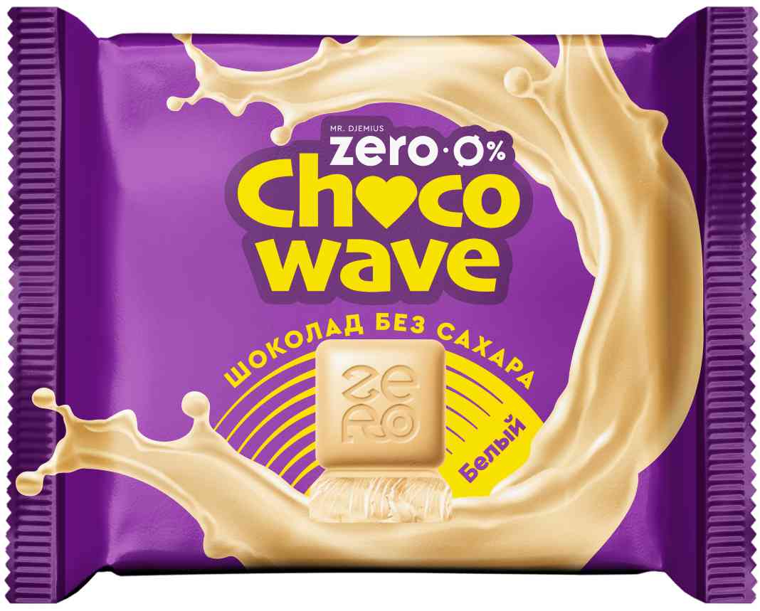 Шоколад белый Choco Wave без сахара