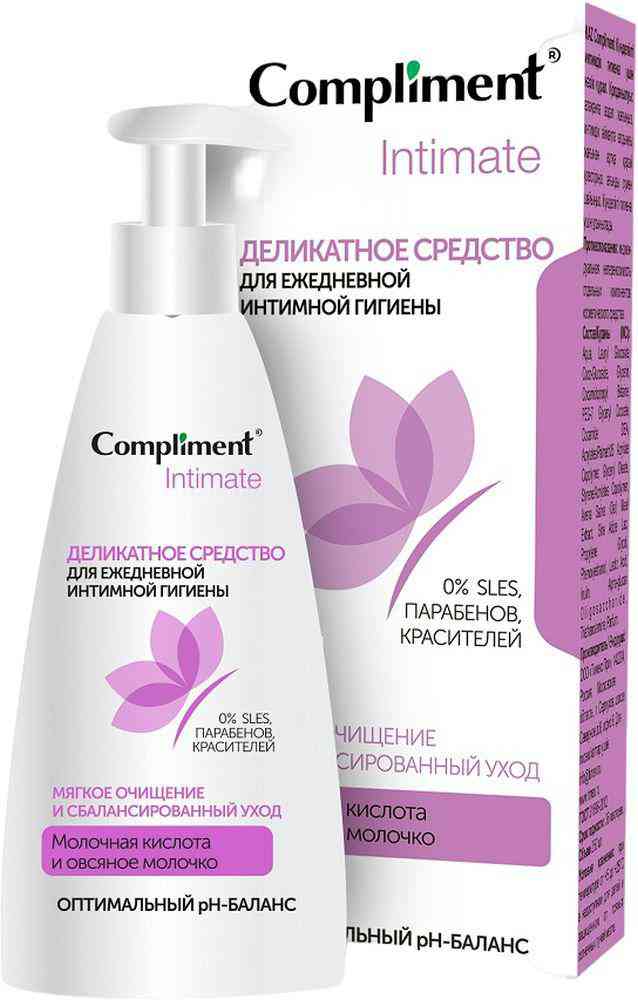 Средство для ежедневной интимной гигиены Compliment Intimate