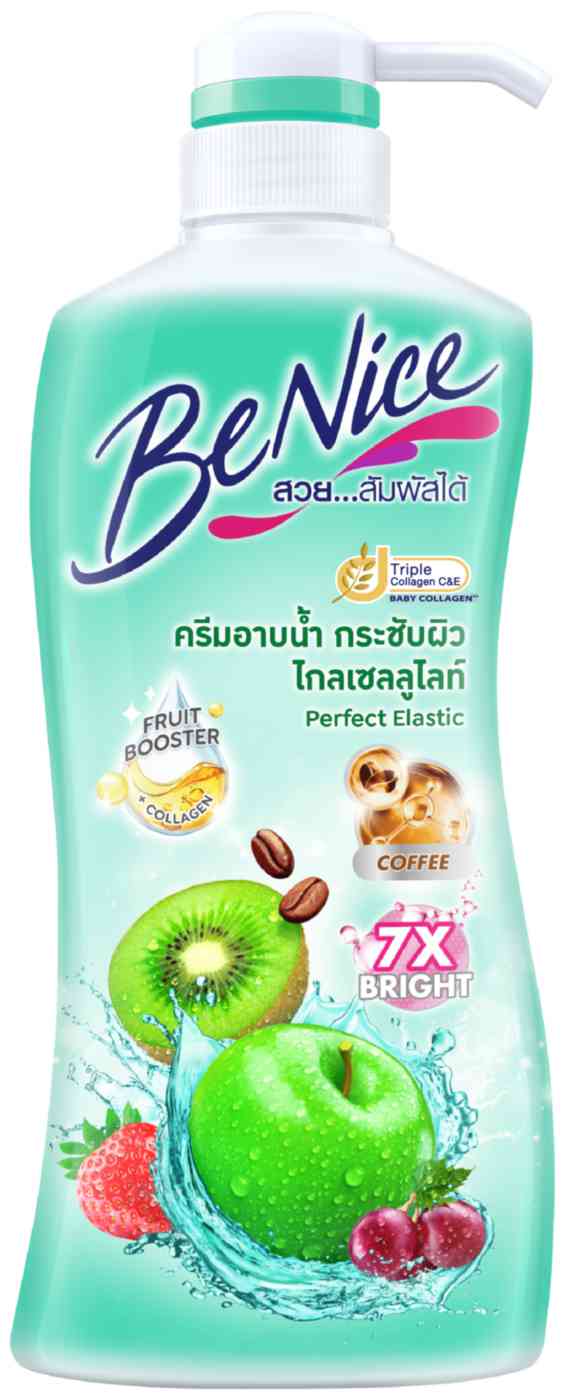 Крем-гель для душа BeNice фрукты-кофе с антицеллюлитным эффектом