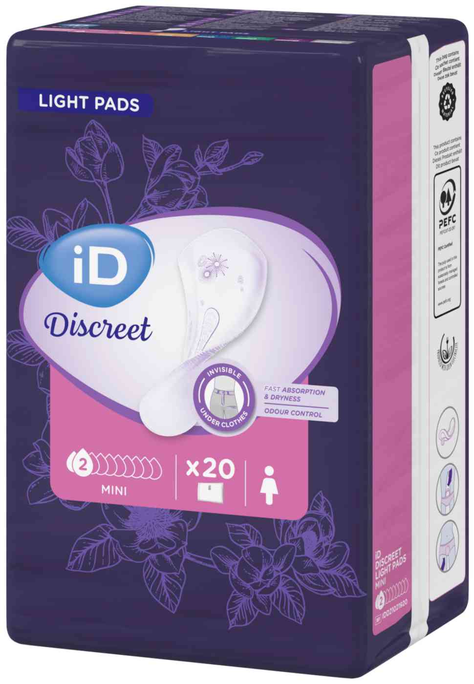 Прокладки урологические iD Discreet mini
