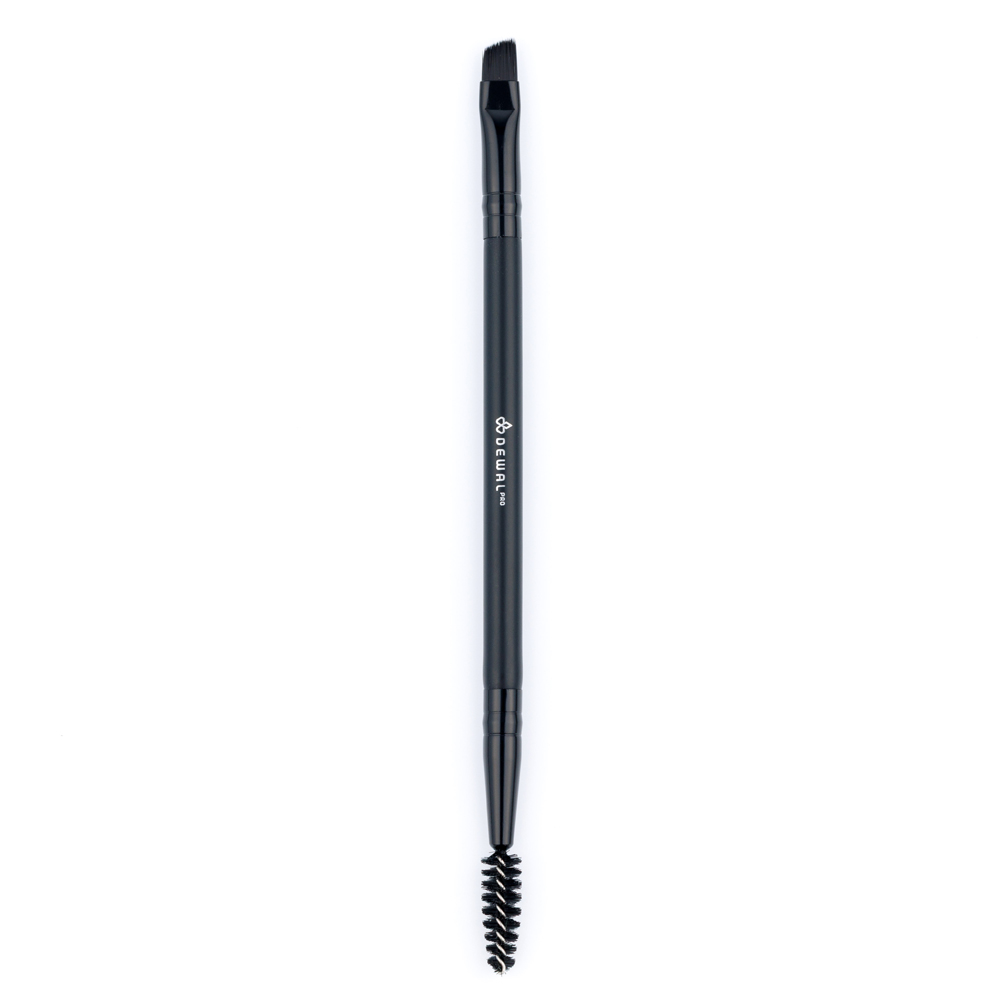 Кисть для бровей двухсторонняя DEWAL BR-574