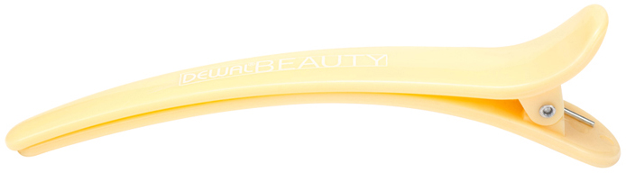 Зажимы для волос DEWAL BEAUTY DBCH86yellow