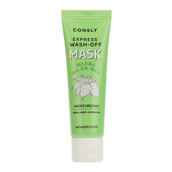 Consly Wonder Food Noni, Hemp and Kombucha Tea Moisturizing Express Wash-off Mask 46657333