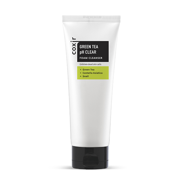 Coxir Green Tea pH Clear Foam Cleanser 80826331