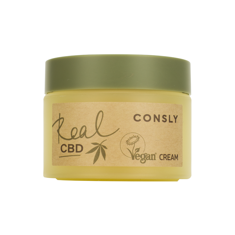 Consly Vegan «Real CBD» Balancing Purifine CBD and Plant-based Squalane Cream 46659665
