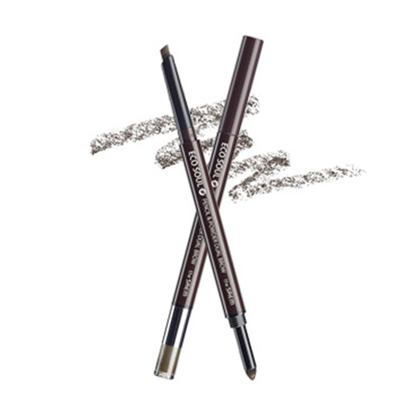 The Saem Eco Soul Pencil & Powder Dual Brow №02 Deep Brown 64134757