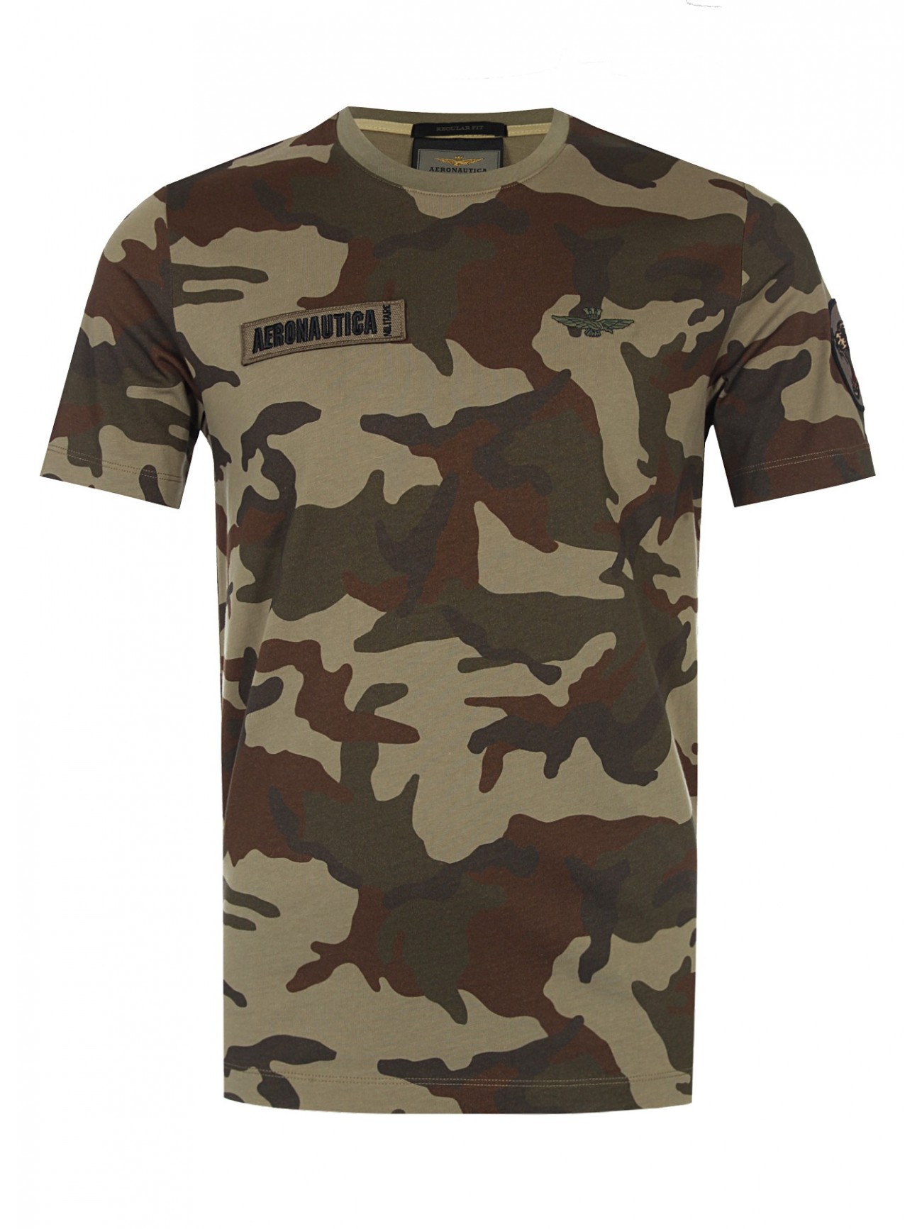 Футболка мужская Camouflage AERONAUTICA MILITARE TS2415J684