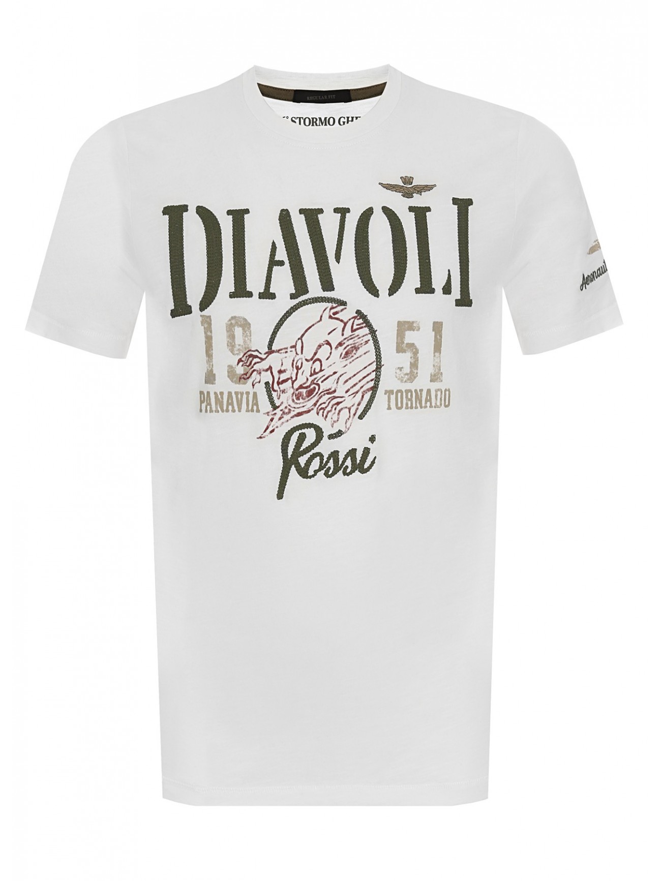 Футболка мужская Diavoli rossi AERONAUTICA MILITARE TS2422J686