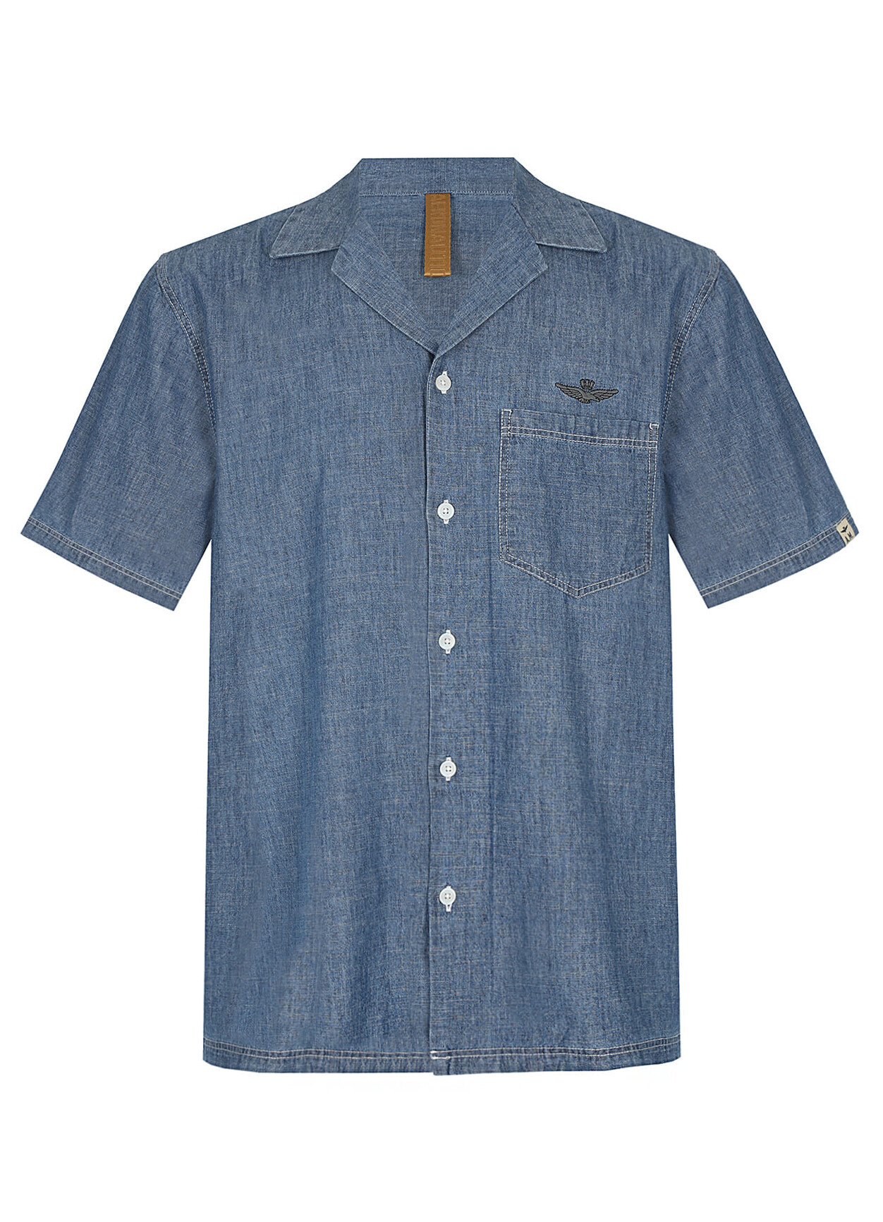 Джинсовая рубашка мужская AERONAUTICA MILITARE CA1317UCT04295