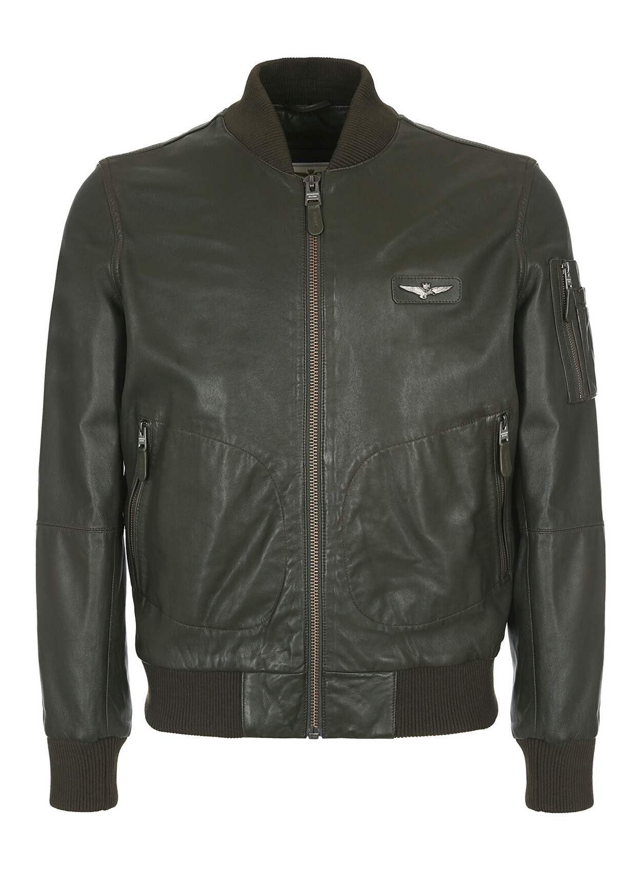 Куртка кожаная мужская AERONAUTICA MILITARE PN5053UPL00320