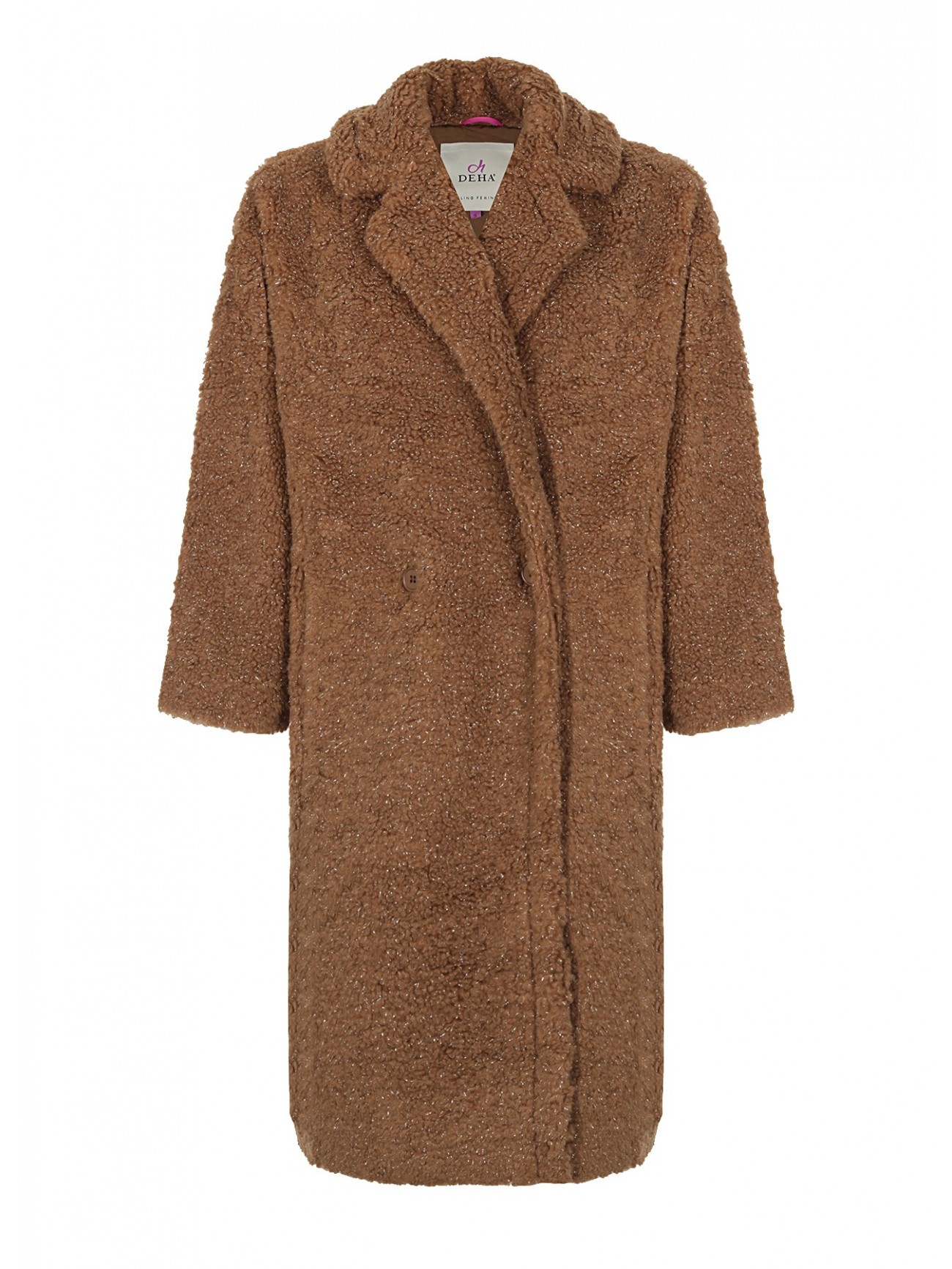 Пальто женское LUREX TEDDY COAT DEHA D93551