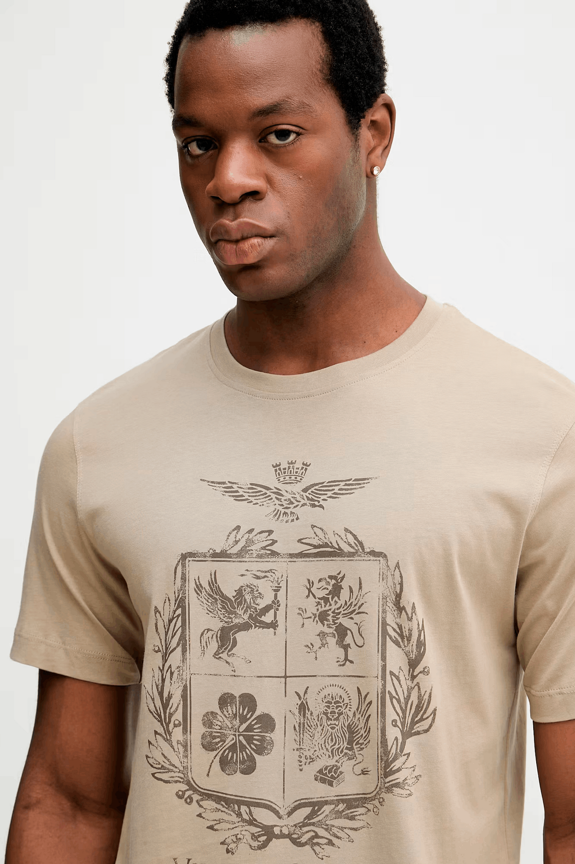 Футболка мужская Virtute Siderum Tenus AERONAUTICA MILITARE TS2540UJ00727