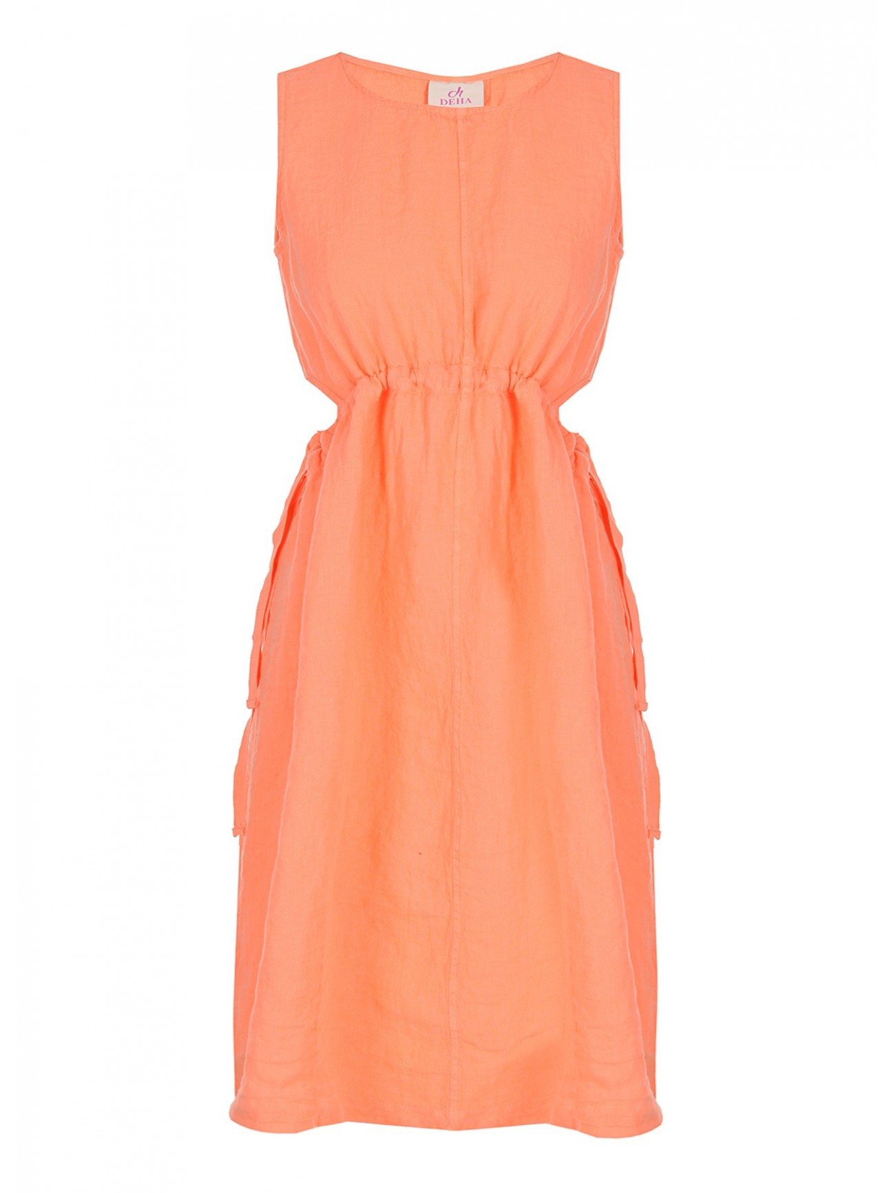 Платье женское Linen Tie - Cut Dress DEHA D02567