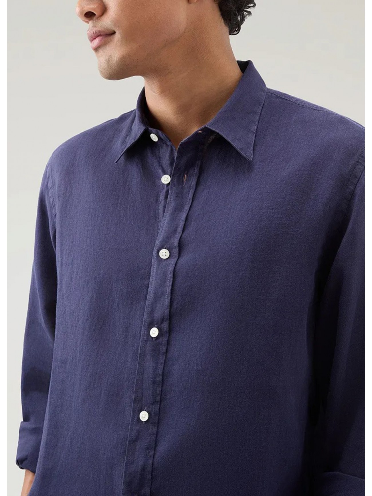 Рубашка мужская Linen Shirt WOOLRICH CFWOSI0113MRUT3372