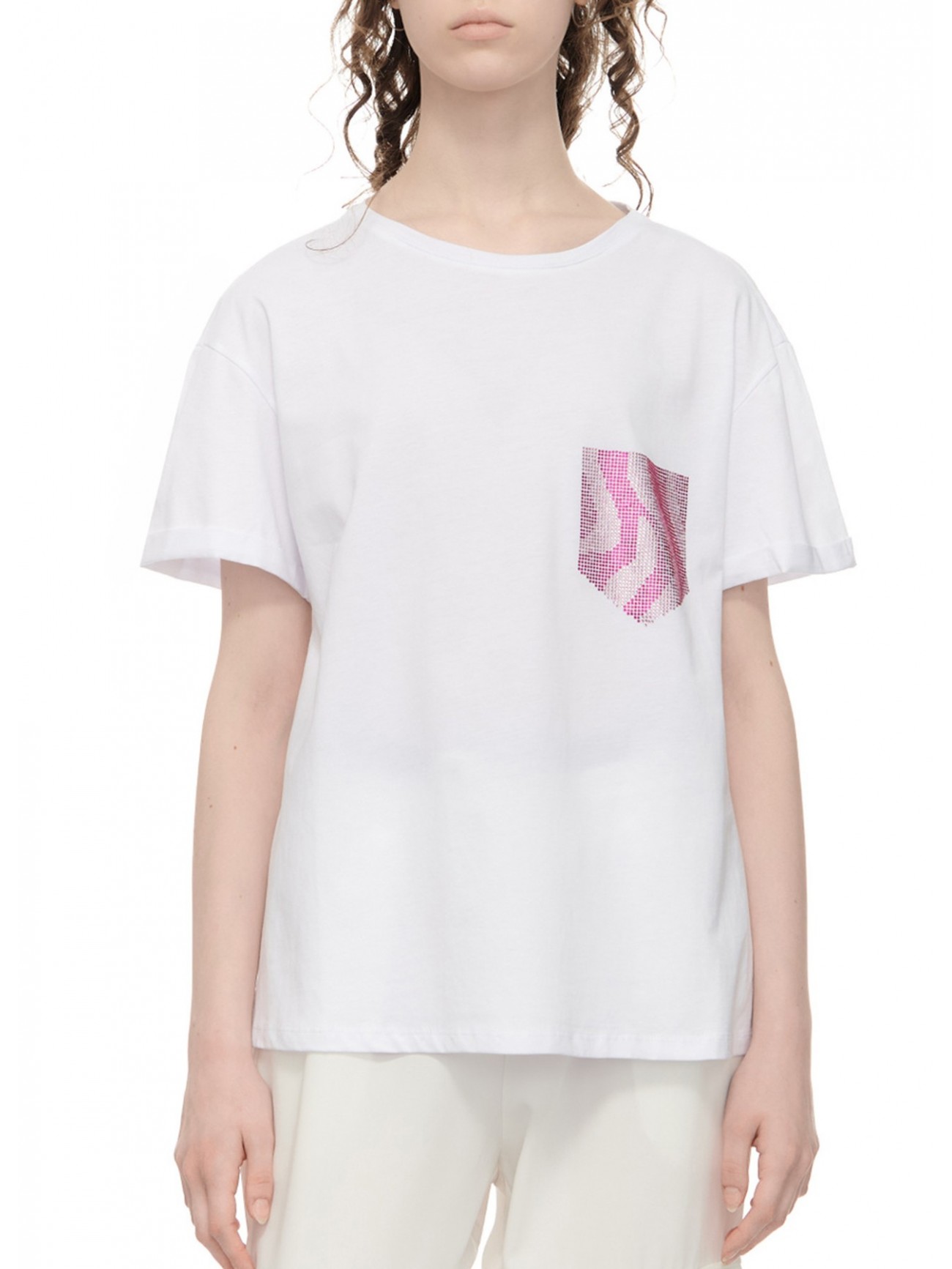 Футболка женская T-Shirt Moda LIU JO WA4050J6308
