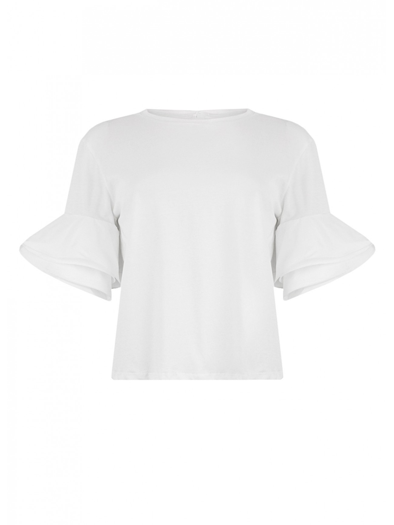 Футболка женская T-Shirt Con Volant LIU JO CA5006J6308