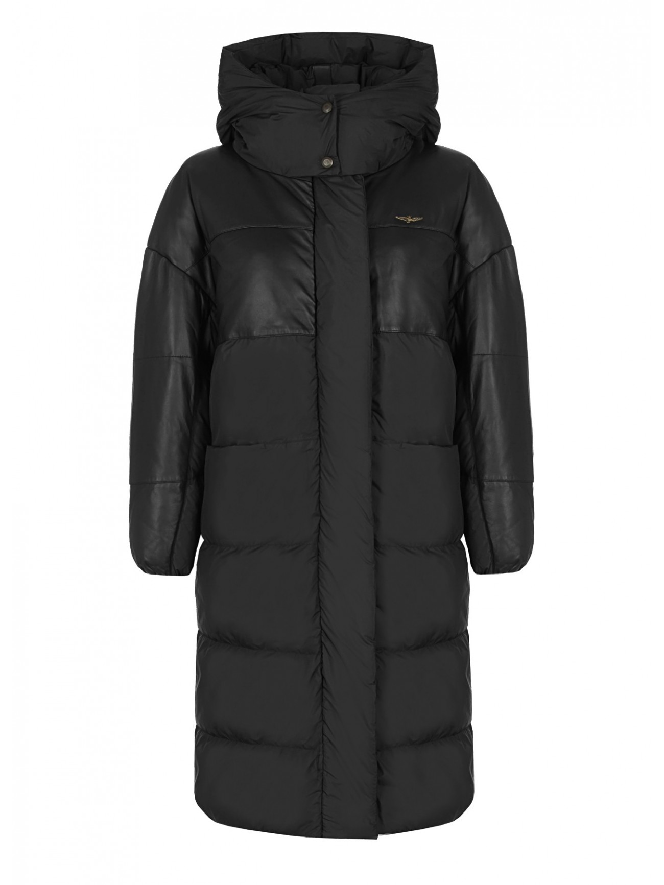 Пуховик женский Leather and Nylon AERONAUTICA MILITARE AB2972DCT3412