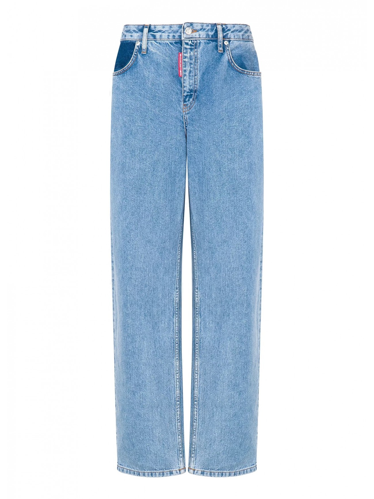 Женские джинсы Boyfriend MOSCHINO JEANS MO5CH1NO JEANS A03368236