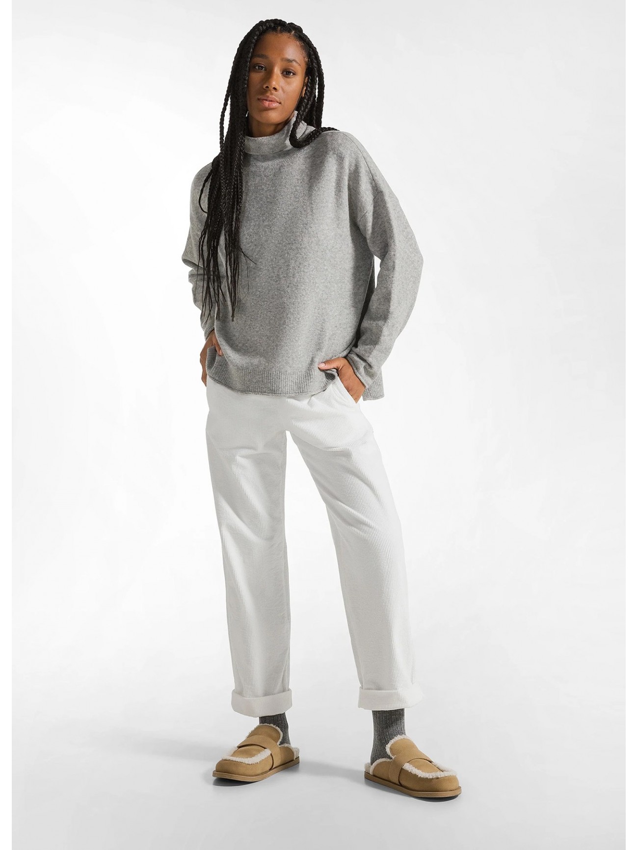 Брюки женские CORDUROY DEHA A00675