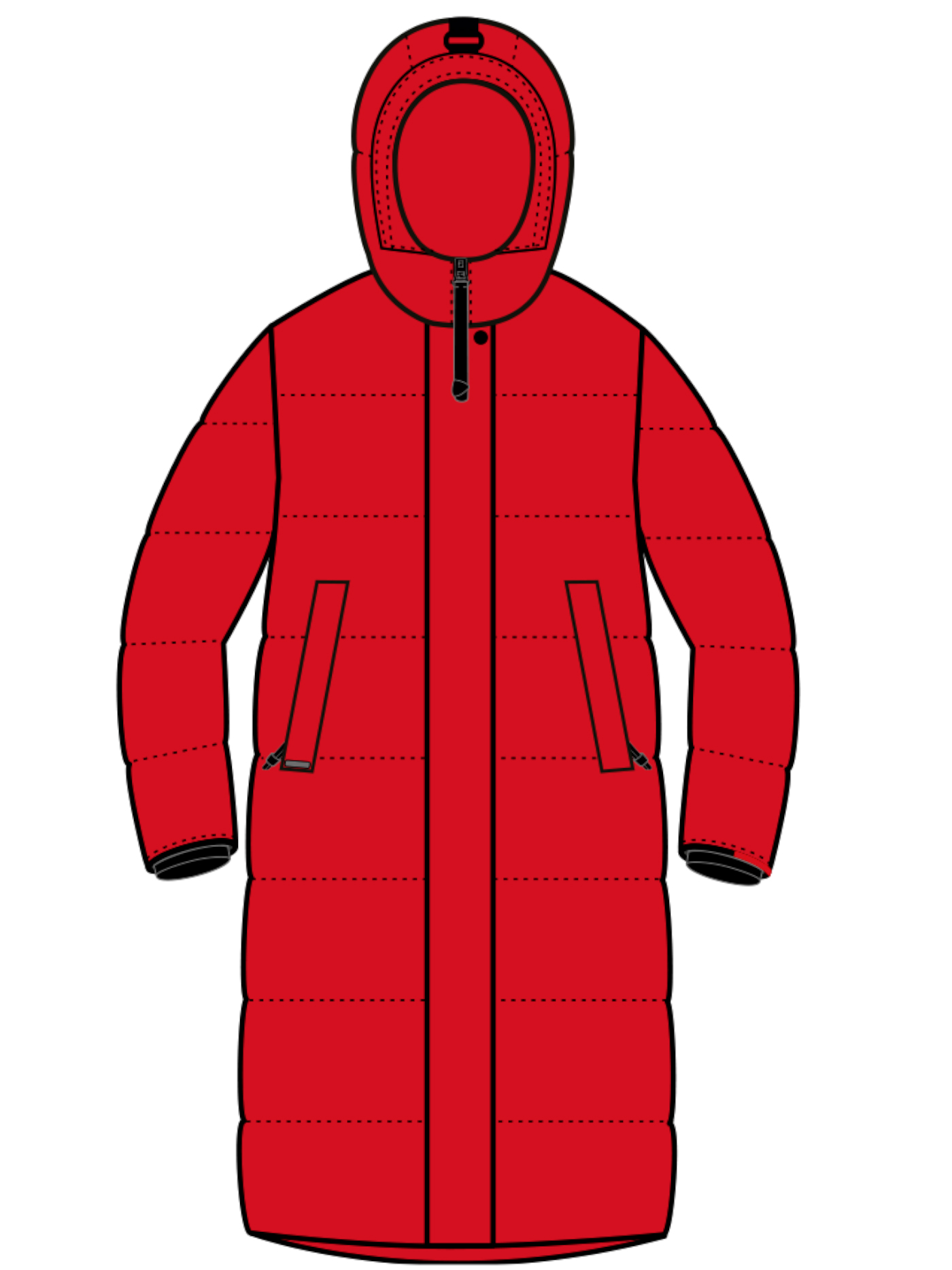 Пальто женское пуховое BASK 24220-9571-046