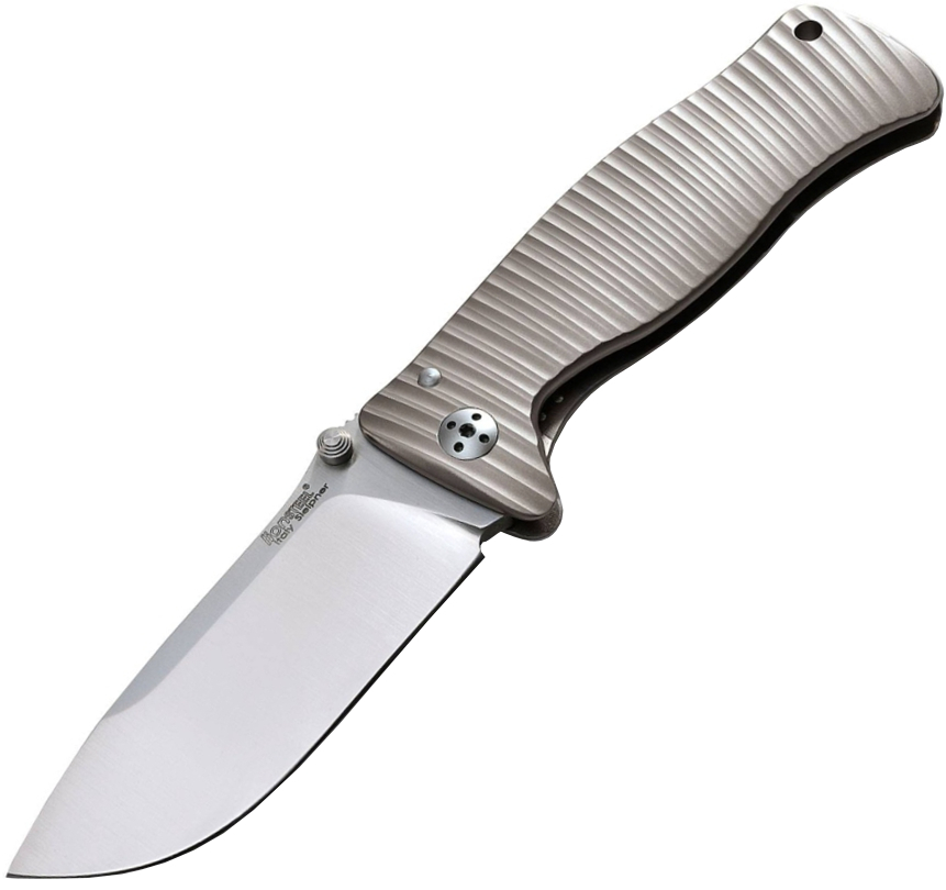 Нож складной LionSteel SR1 G, сталь Sleipner, рукоять титан Lion Steel
