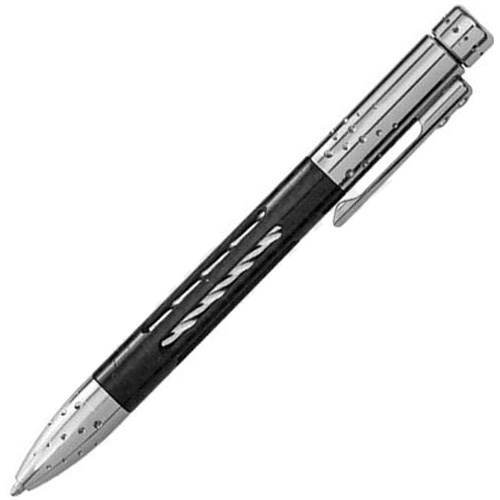 Тактическая ручка Lionsteel Nyala NY FC GYS, корпус карбон/титан, Grey Shine Lion Steel