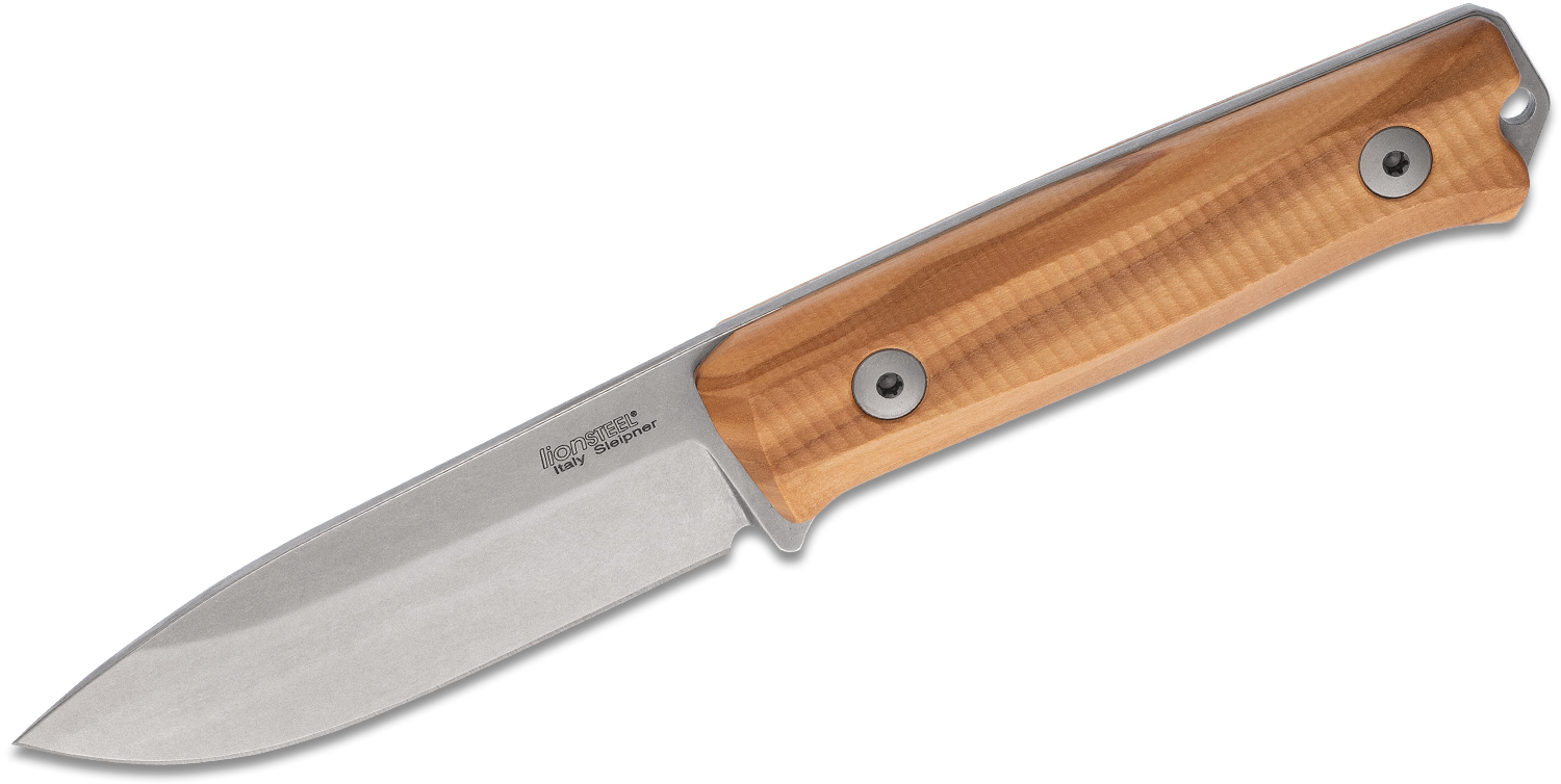 Нож LionSteel B40 UL, сталь Sleipner, рукоять Олива Lion Steel