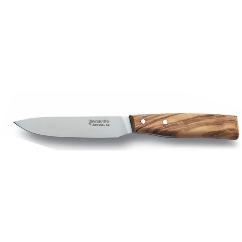 Нож для стейка LionSteel 9001 UL, сталь 1. 4116, рукоять оливковое дерево Lion Steel