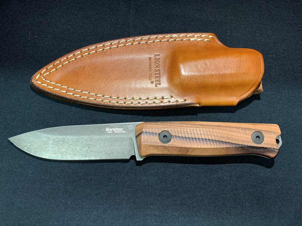 Нож LionSteel Bushcraft-R, сталь Sleipner, PVD-Coating, рукоять дерево Lion Steel