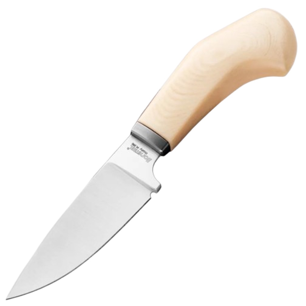 Нож с фиксированным клинком LionSteel Willy, сталь М390, рукоять микарта, белый Lion Steel