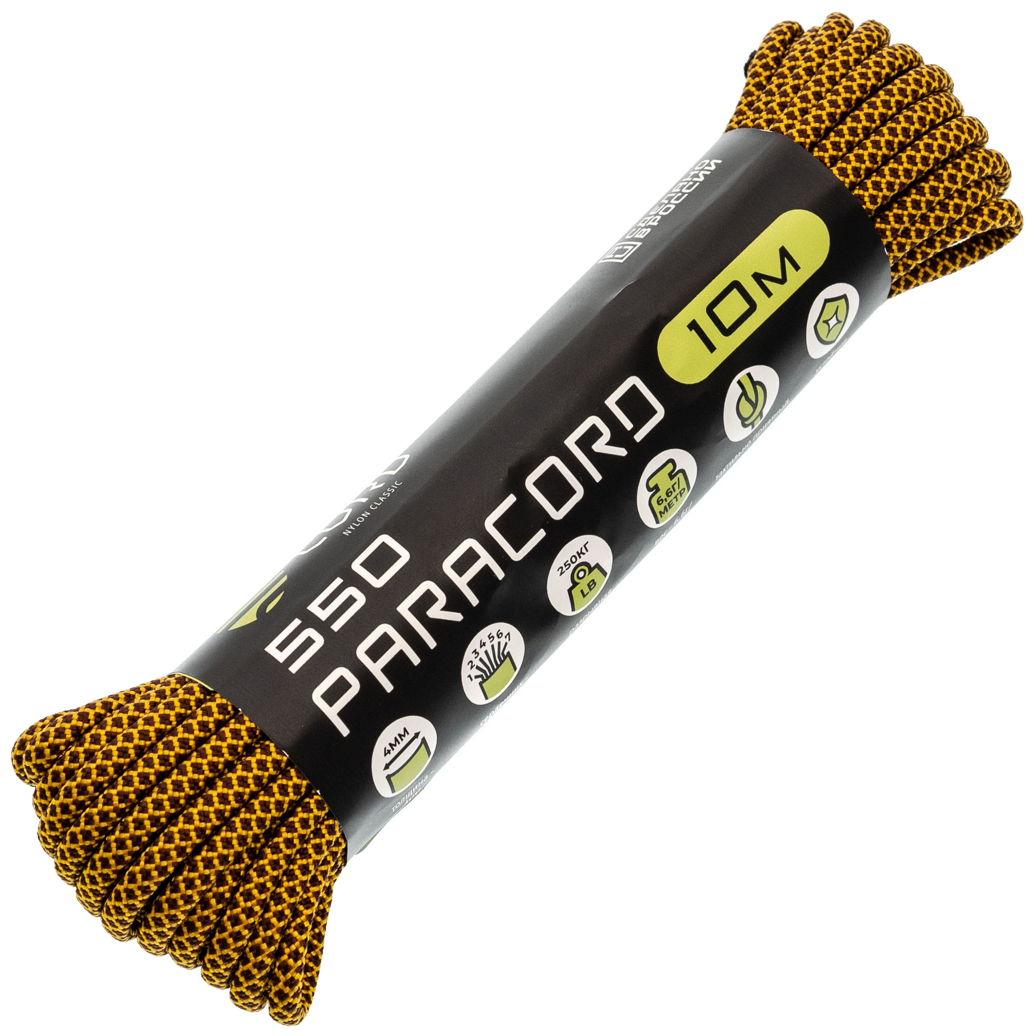 Паракорд 550 Bordo Snake, 10 м Original Paracord